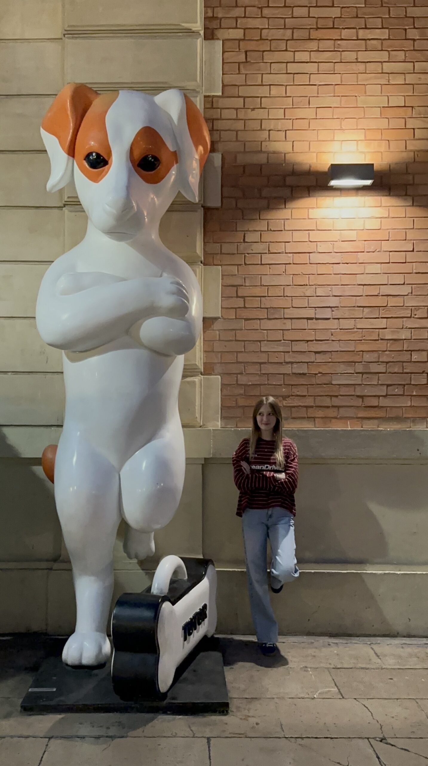 NIcole mit Hund